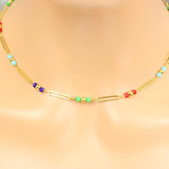 "Minimalist Necklace – Timeless, Elegant Jewelry for Her, MAR091150 - Picture 6 of 10